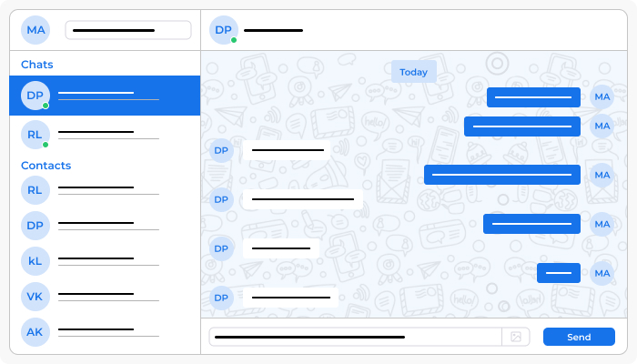 Team Chat Files Sharing Feature