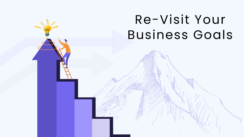 Re-visit your business goals