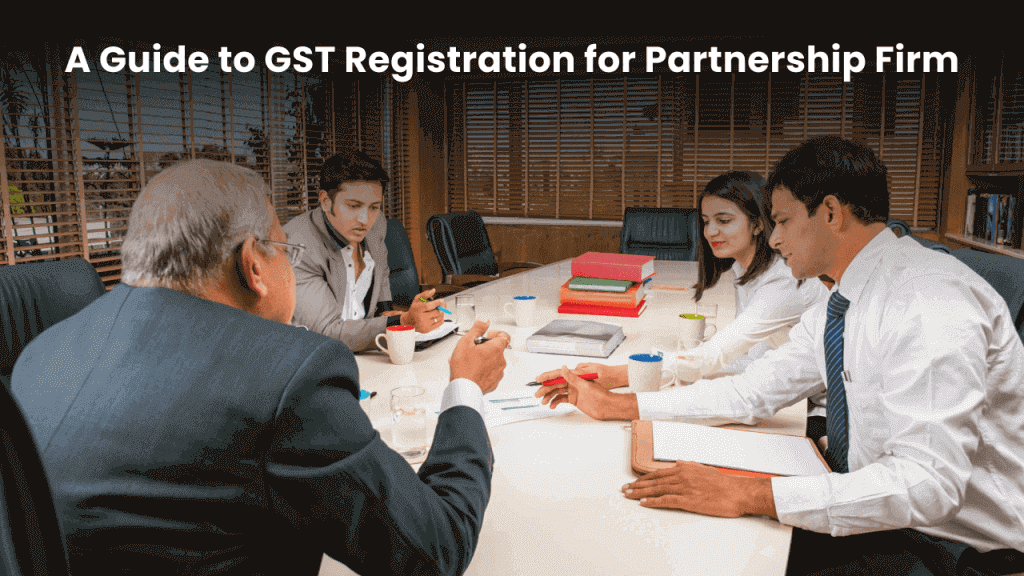 steps to register firm to GST
