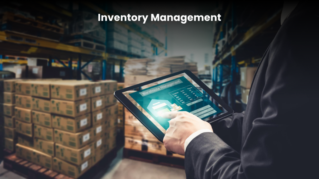 Manage inventories with accounting software 