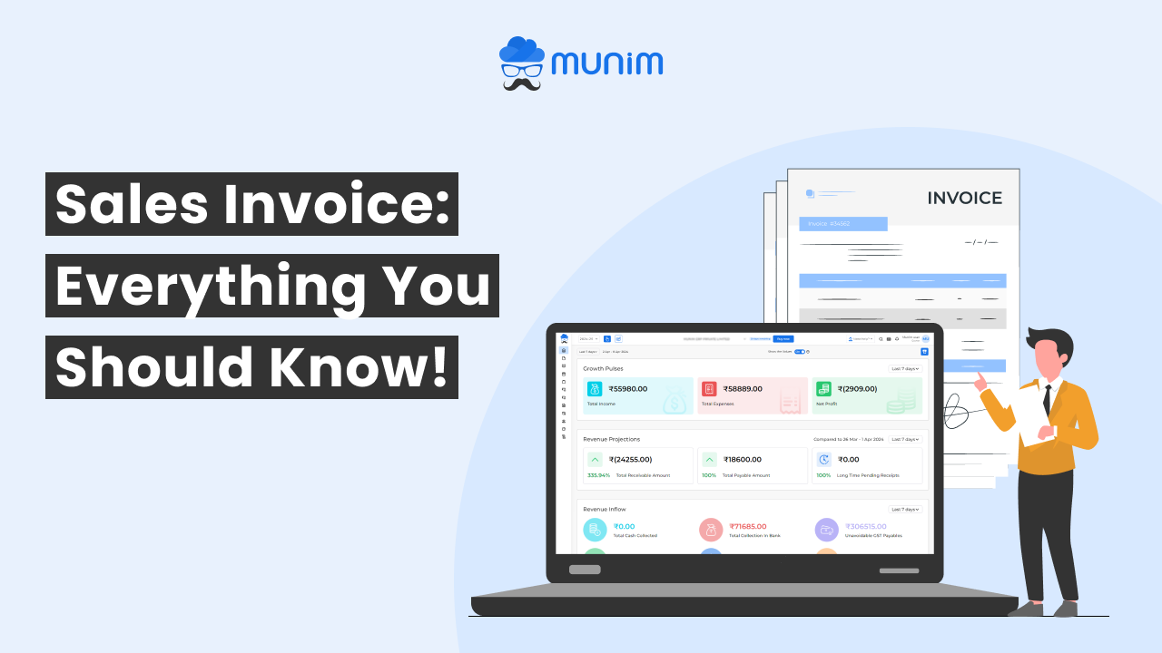 Know everything about sales invoices.