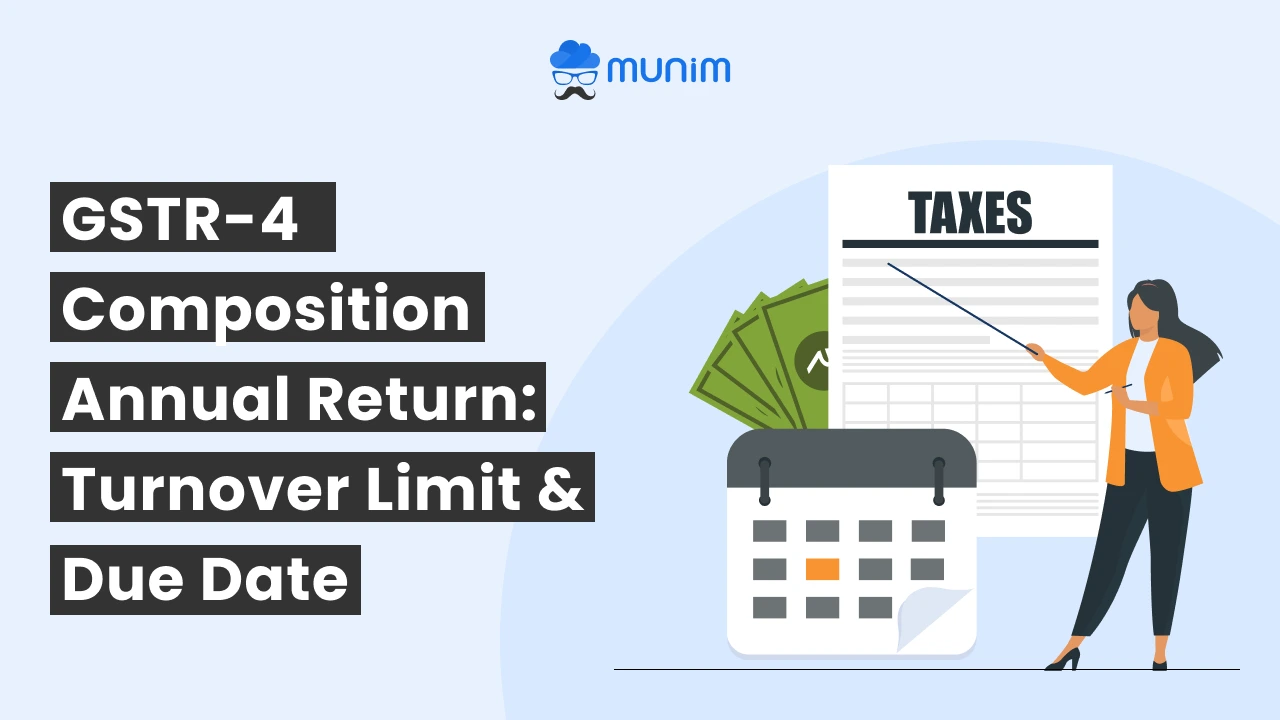 gstr 4 composition annual return turnover limit due date