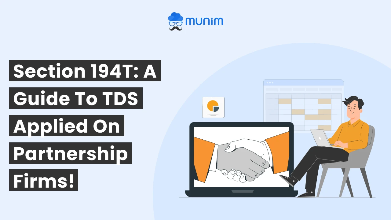 section 194T a guide to tds applied on partnership firms