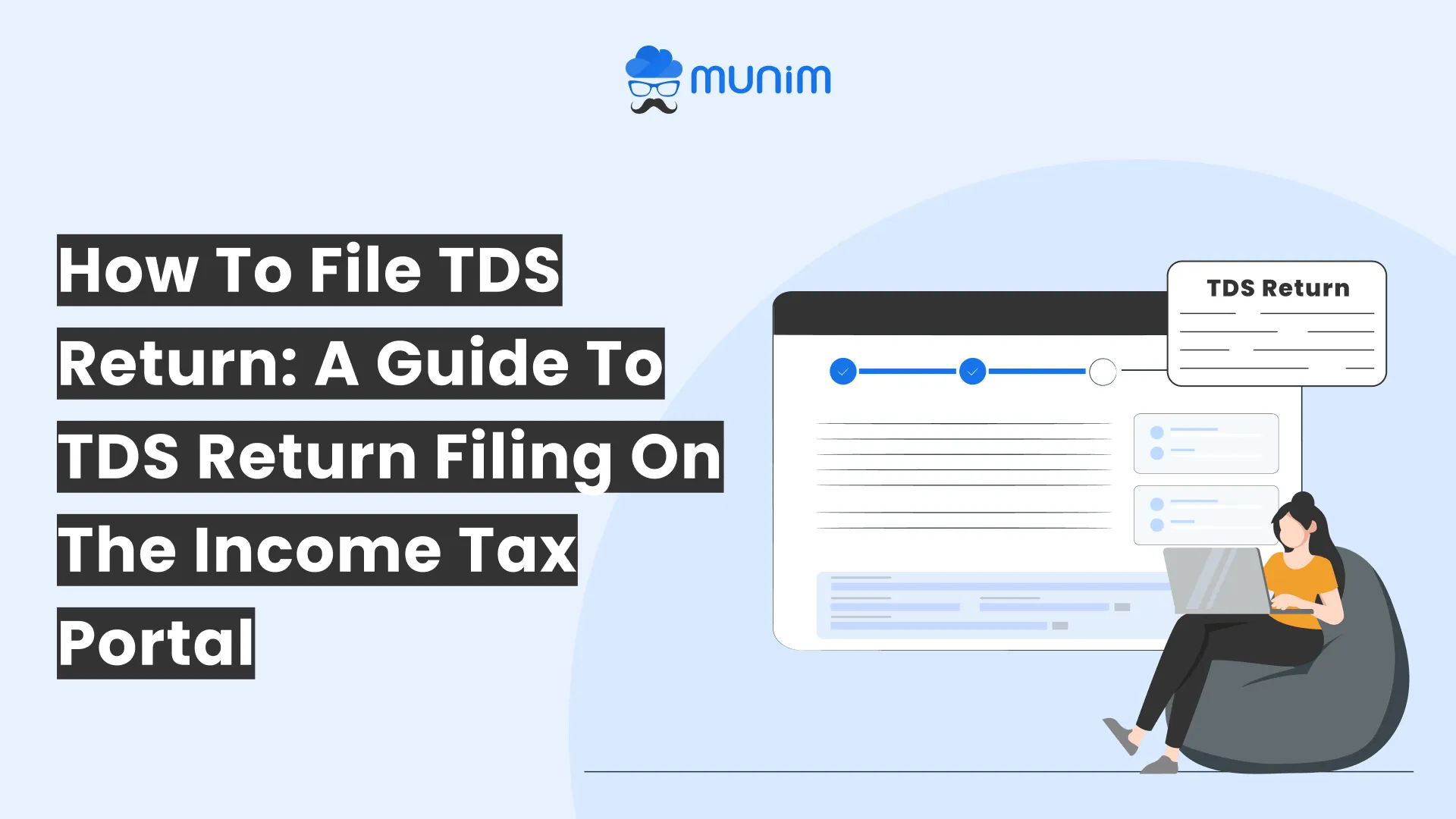 how to file tds return on income tax portal