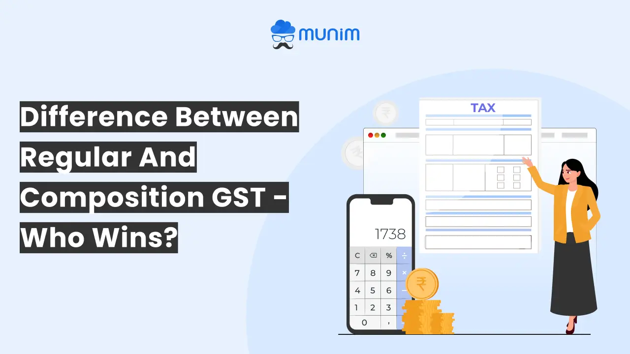 difference between regular and composition gst scheme