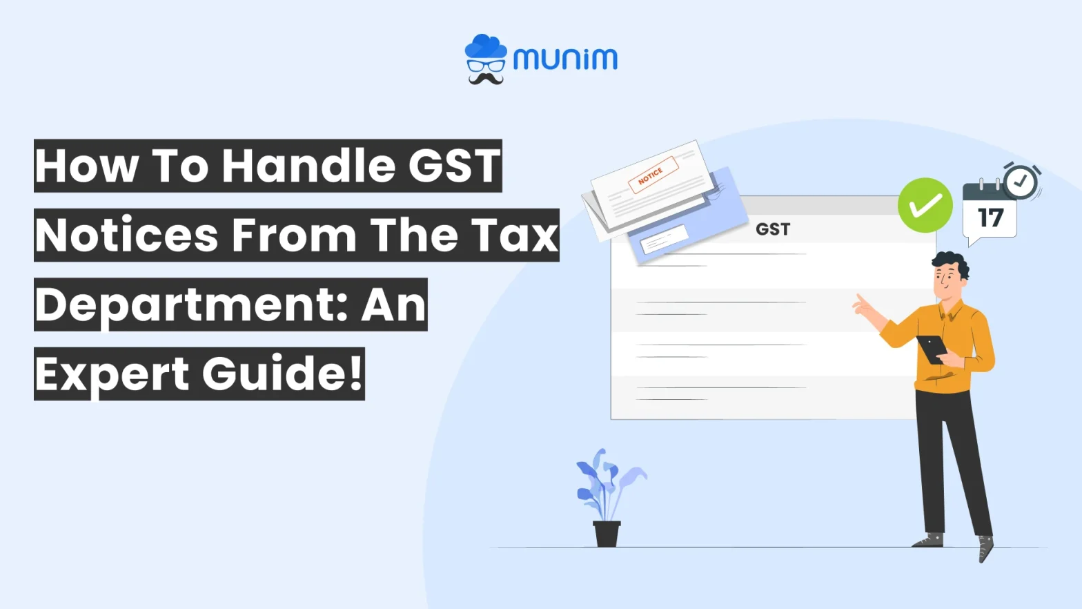 how to handle gst notices