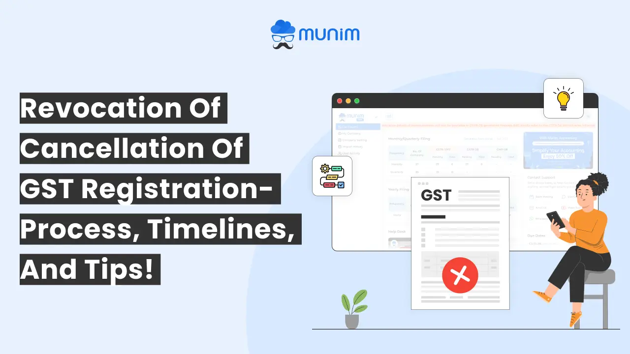 revocation of cancellation of gst registration