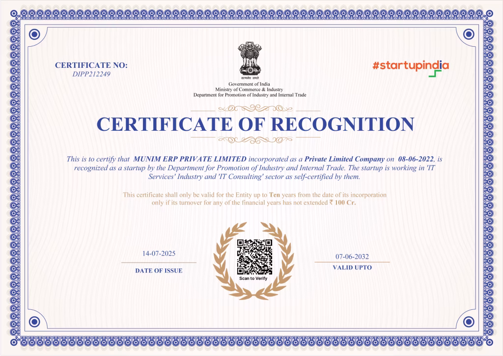 STARTUP-CERTIFICATE