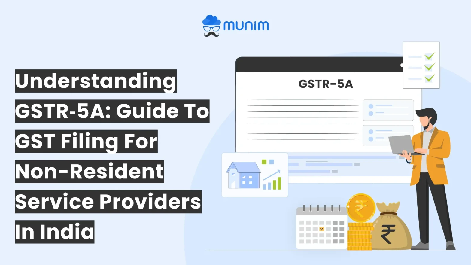 gstr 5a gst filing for non resident service providers india