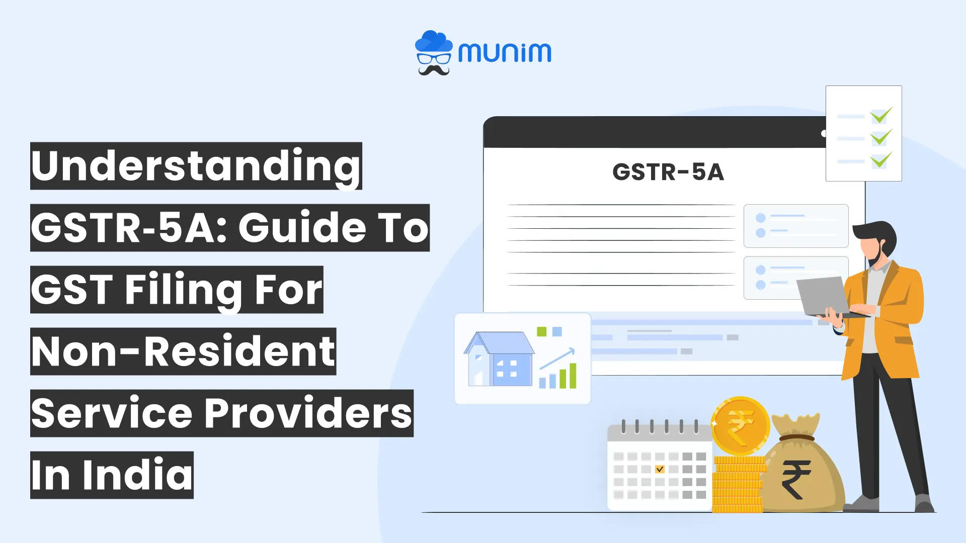 gstr 5a gst filing for non resident service providers india