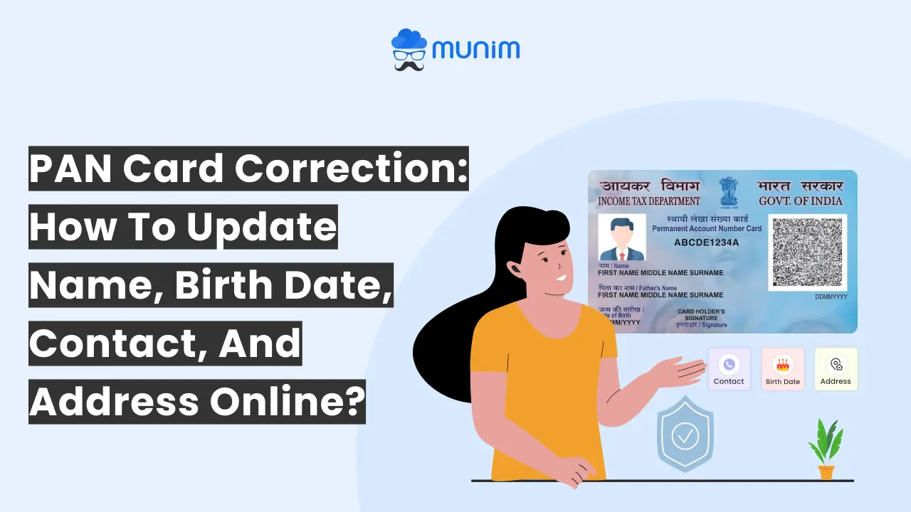 pan card correction
