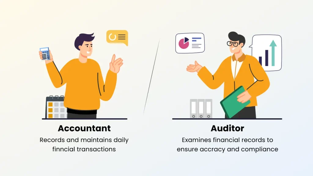 accountant vs auditor