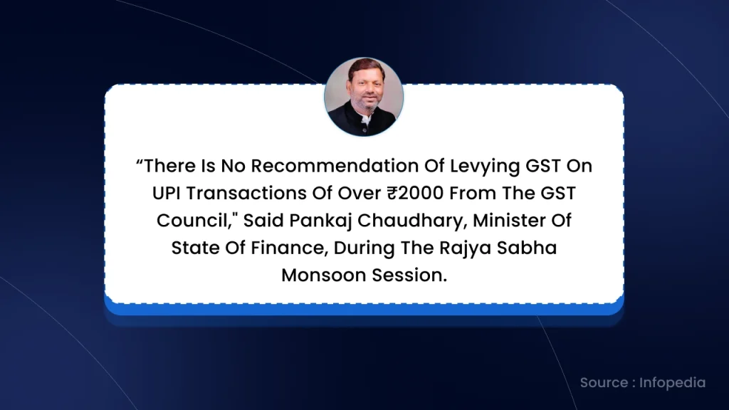 gst on upi payments news