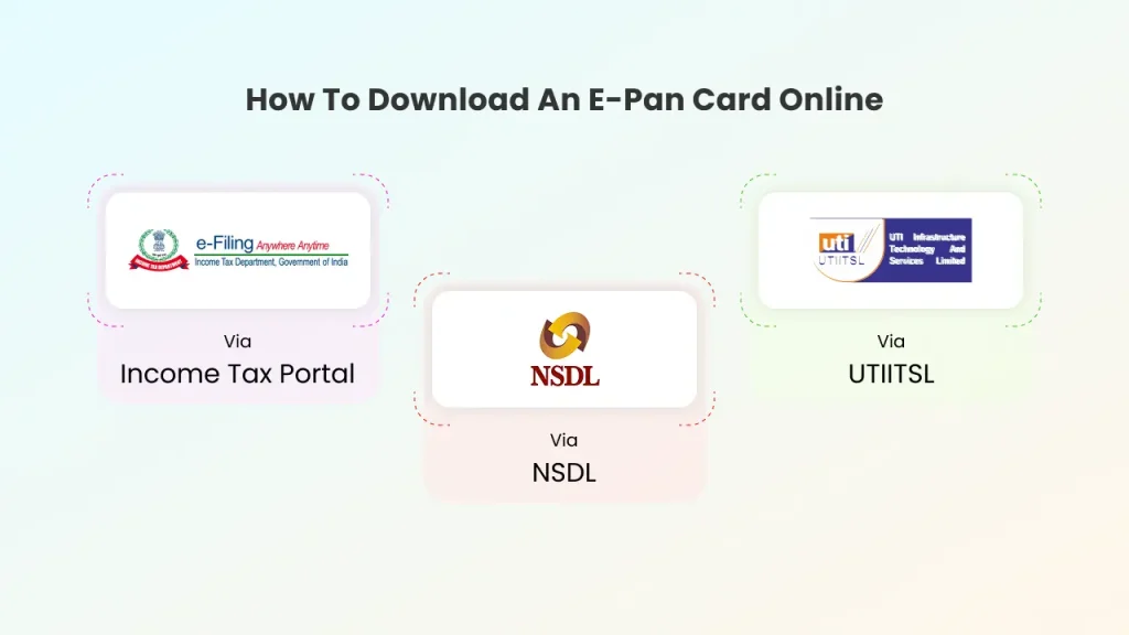 how to download e-pan card online