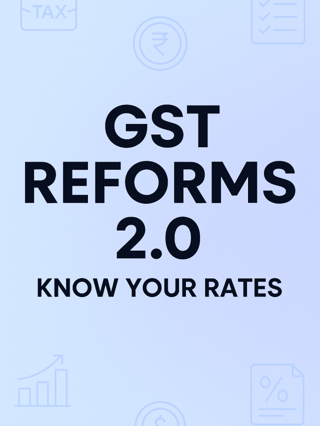 GST Rates After GST Reforms 2.0 (22nd September 2025)