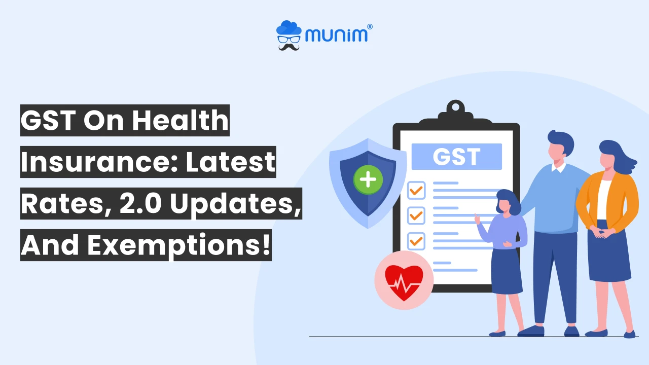 gst rate on health insurance