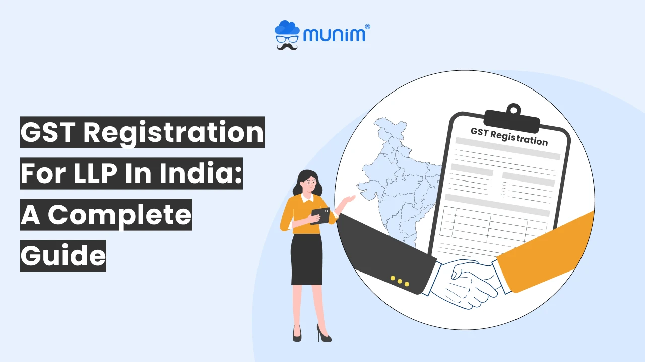 how to do gst registration for llp in india