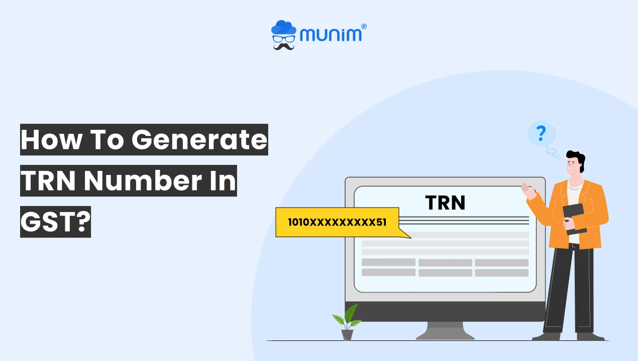 what is trn number in gst