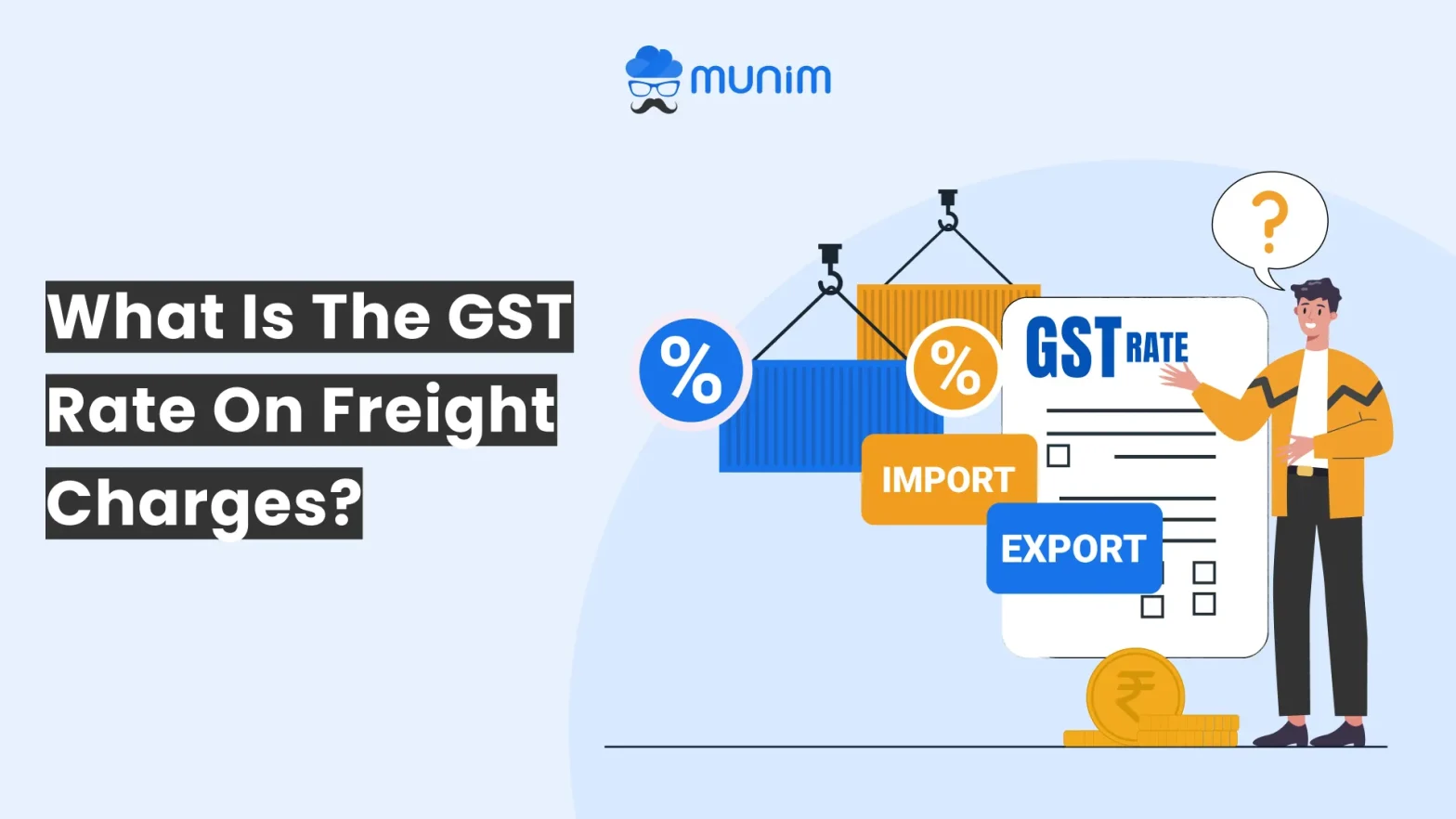 gst rate on freight charges