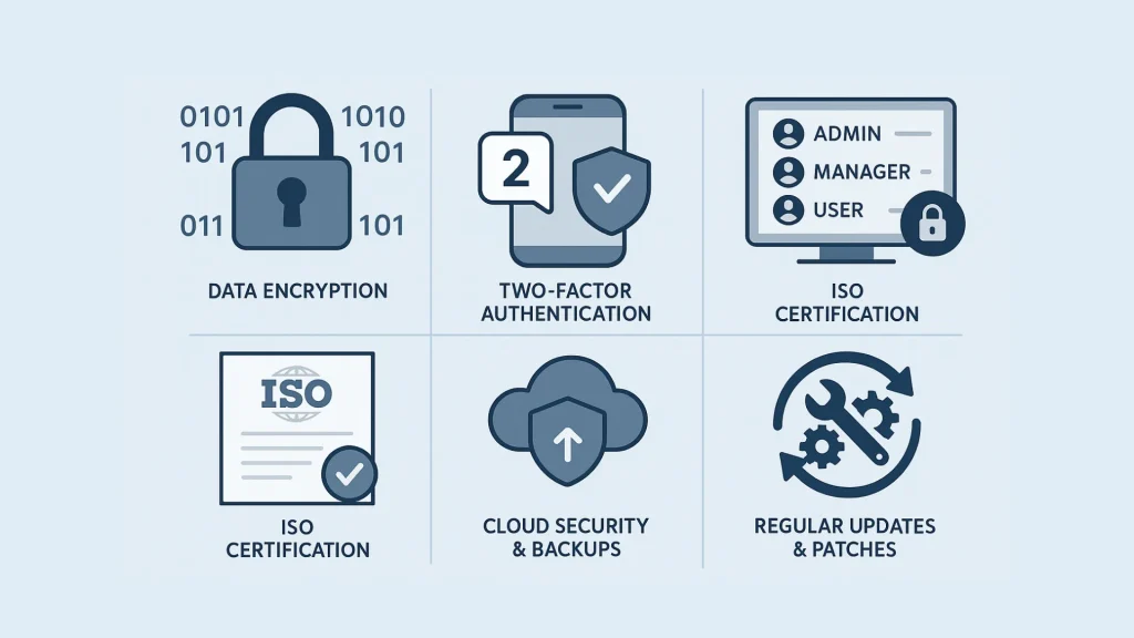key security features in accounting software