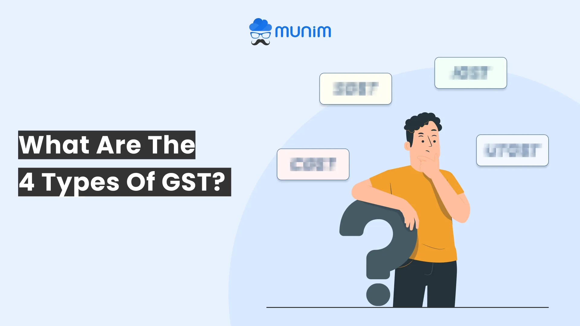 what are the types of gst