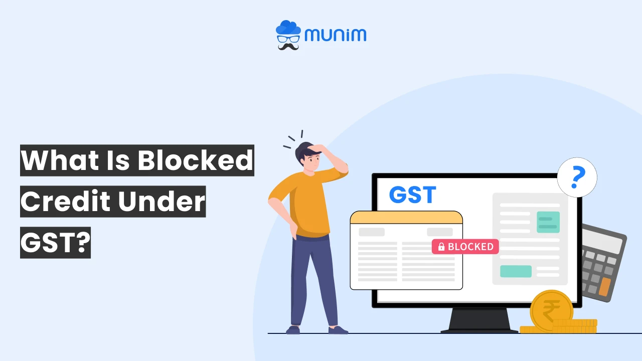 what is blocked credit under gst