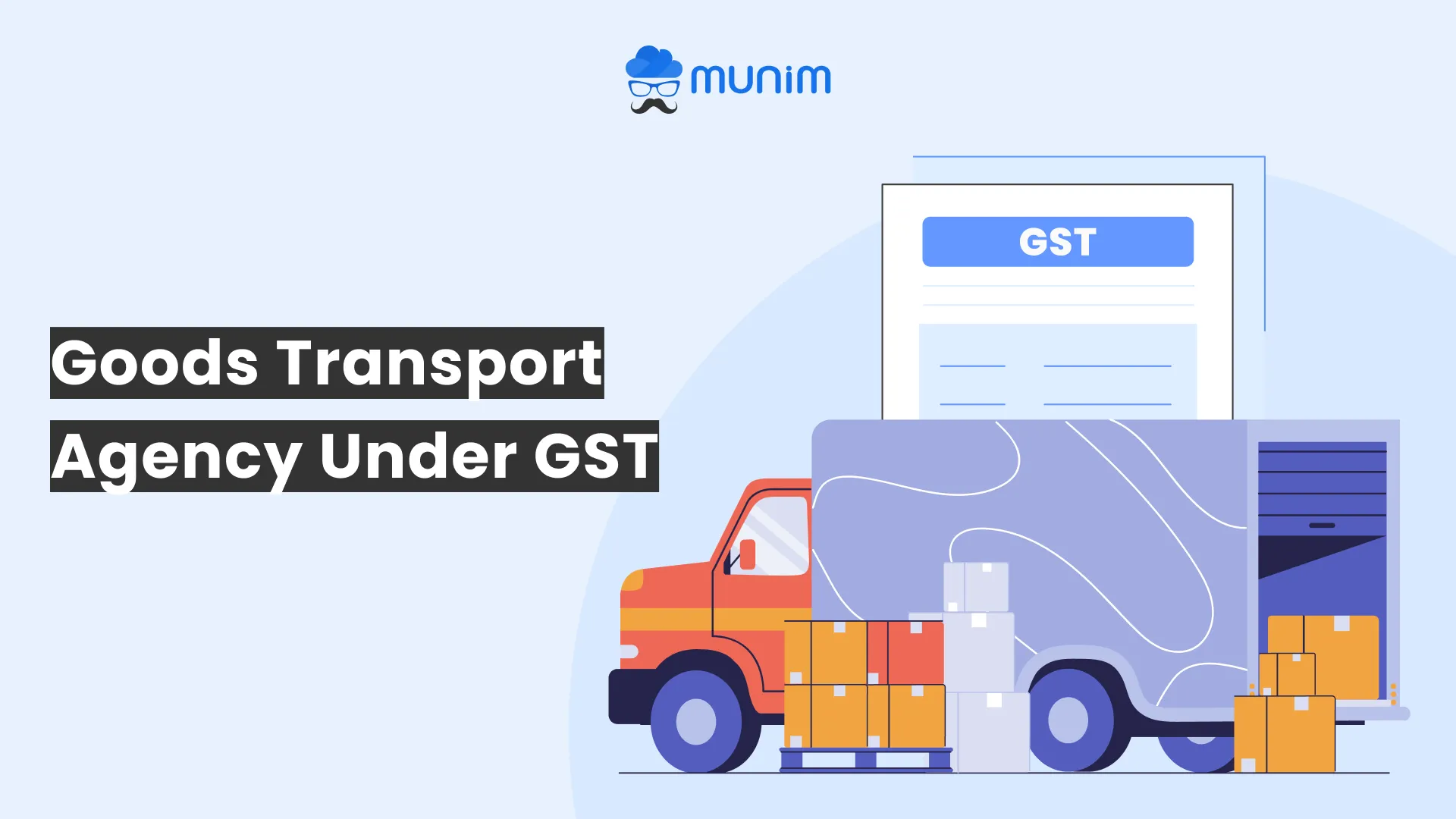 goods transport agency under gst