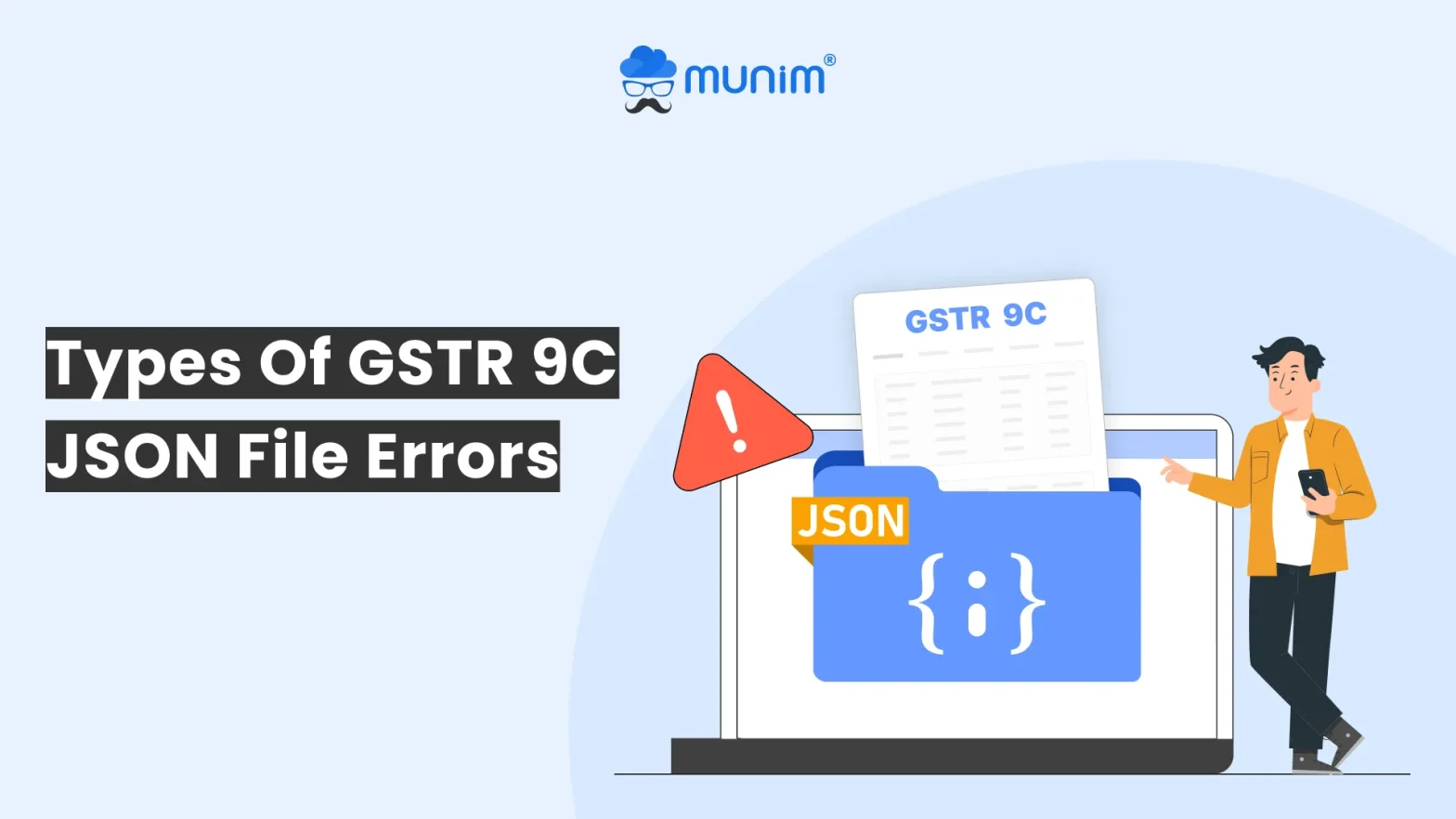 json file errors in gstr 9c return