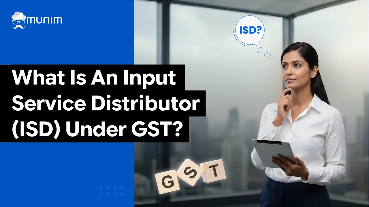 what is input service distributor under gst