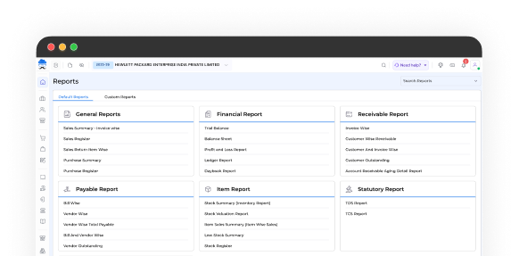 Powerful Daily Accounting Reports