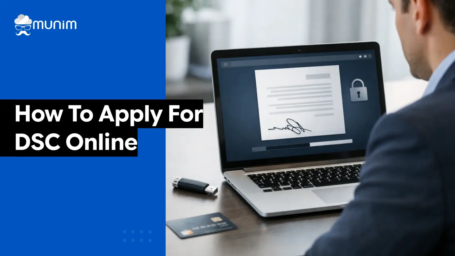 how to apply for dsc online