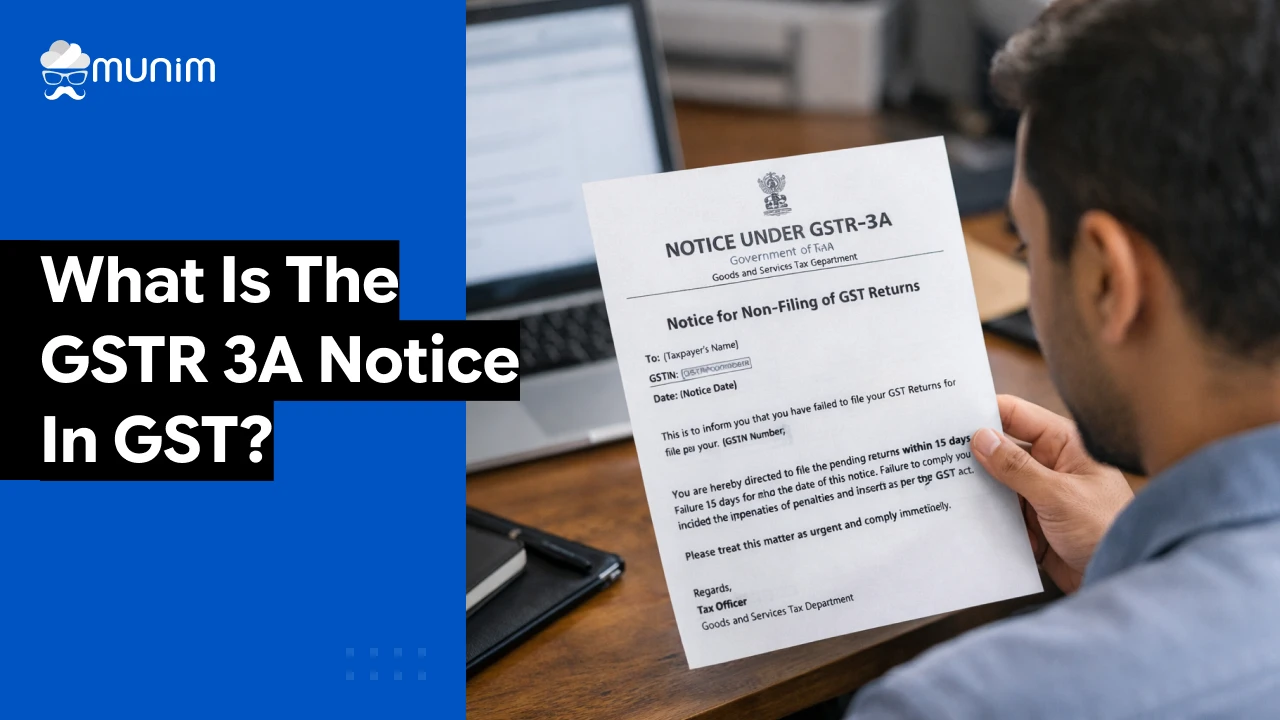 what is gstr 3a notice and how to reply