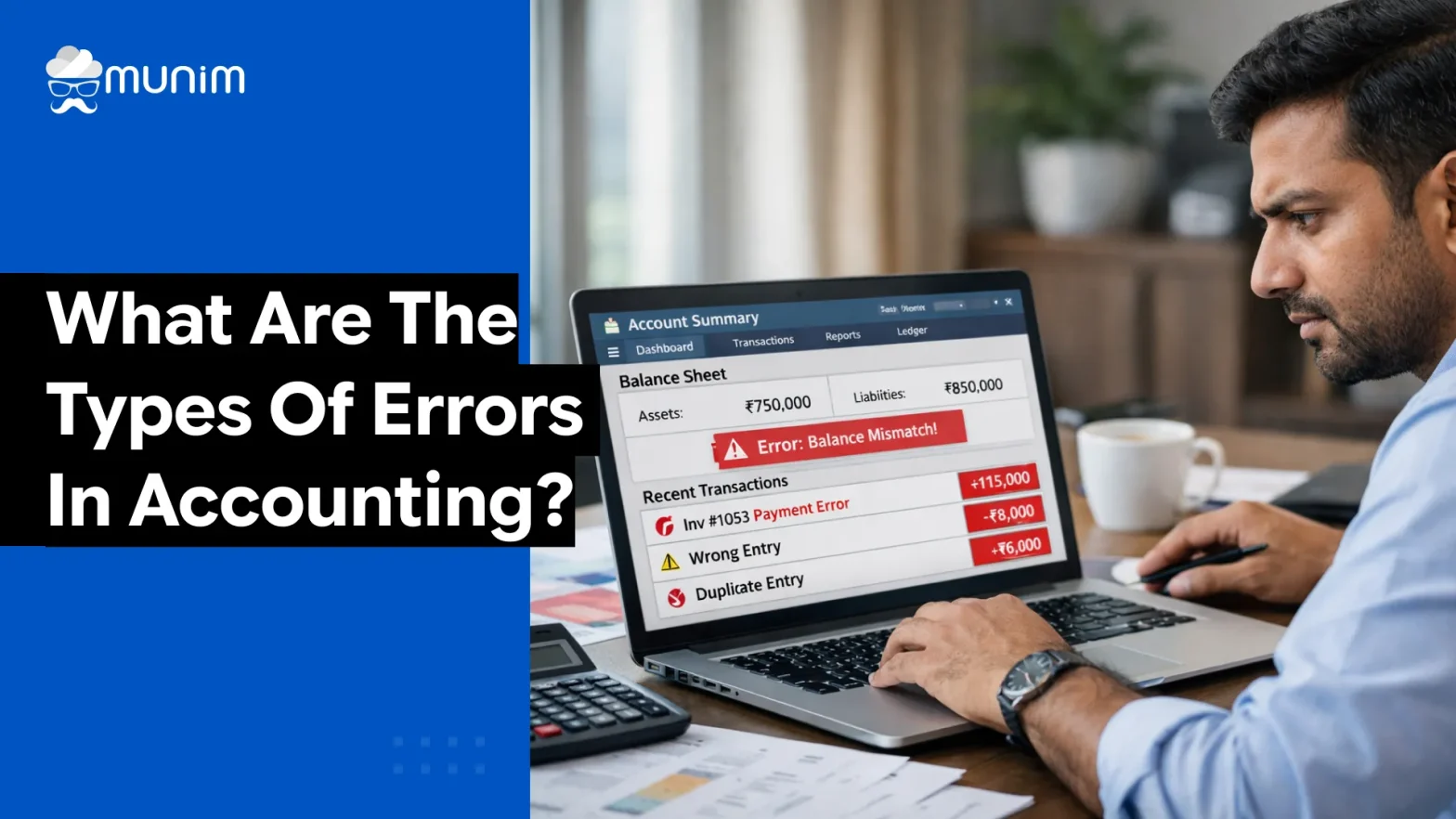 common types of accounting errors to avoid