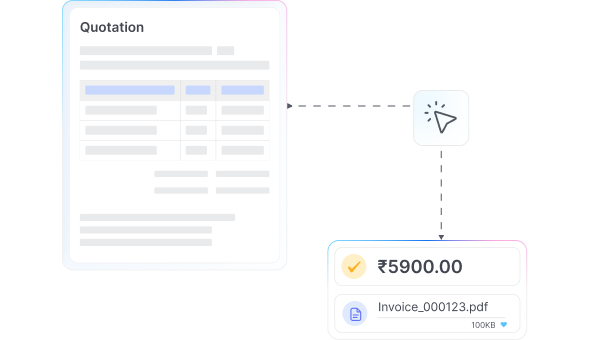 1-Click Invoice Conversion