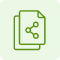 1‑Click Print & Share icon icon