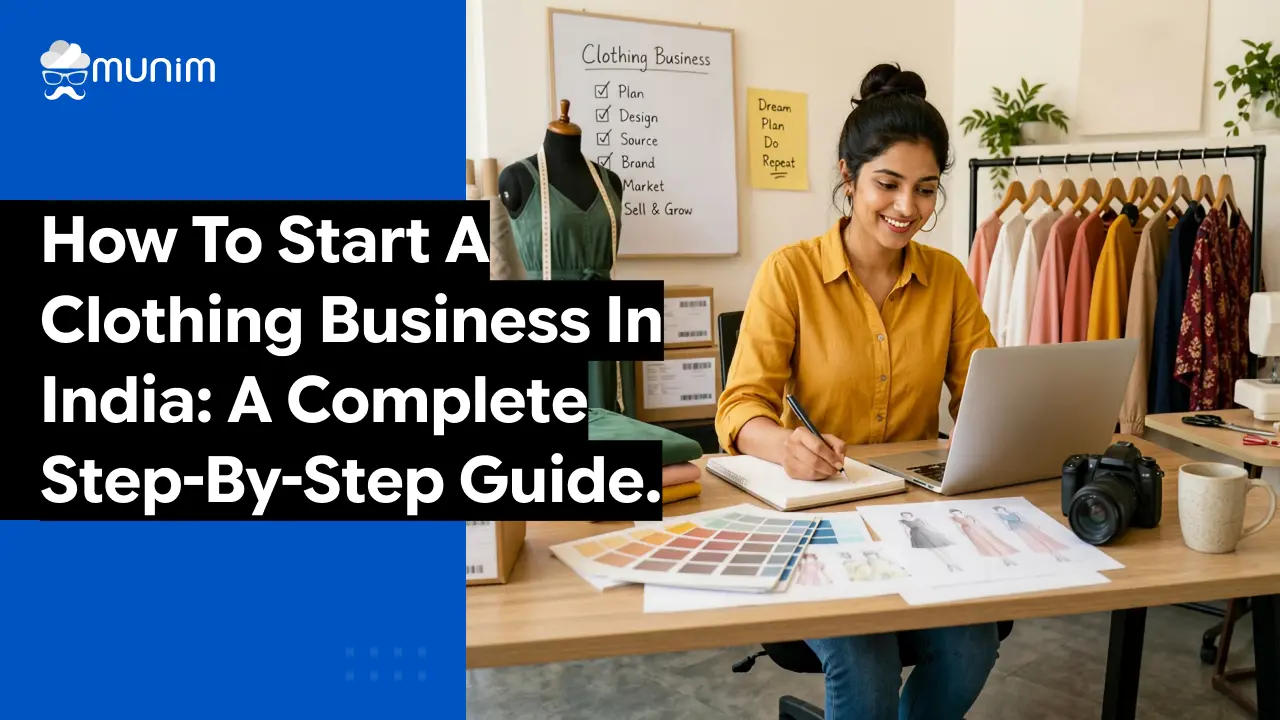 How to Start a Clothing Business in India_ A Complete Step-by-Step Guide - Hero Image