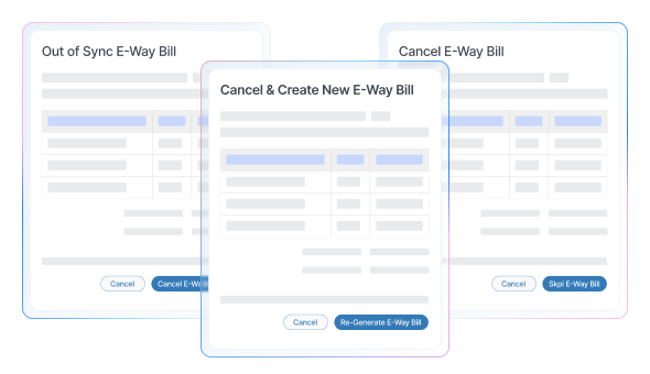 Easy & Fast E-Way Bill Cancellation