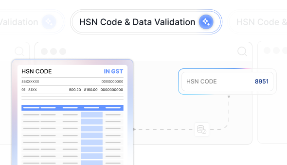 HSN Code & Data Validation