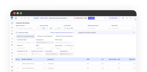One-Click E‑Invoice Creation Made Easy