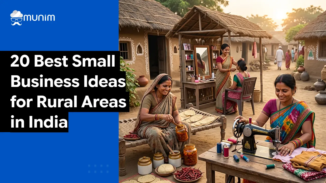 best small business ideas for rural areas in india