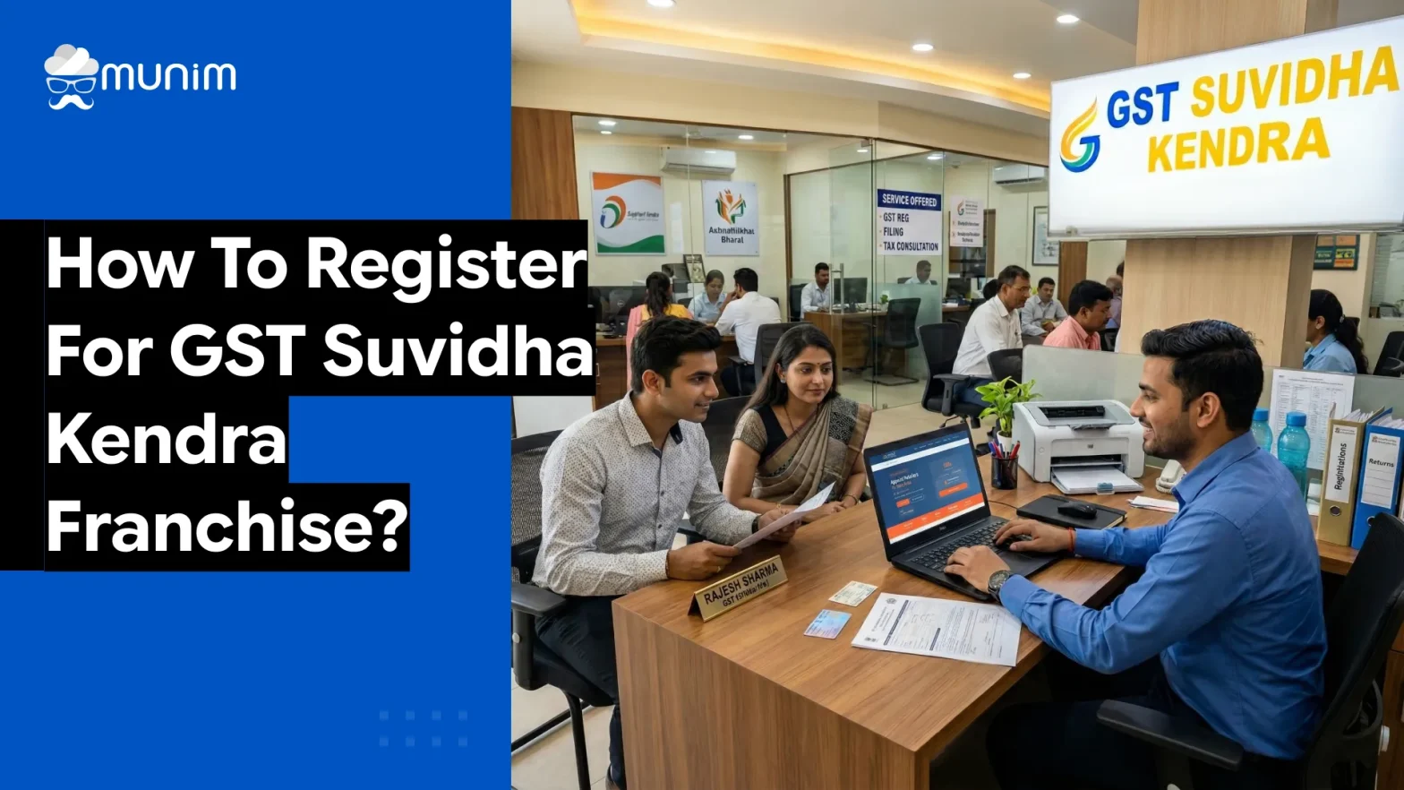 how to register for gst suvidha kendra franchise