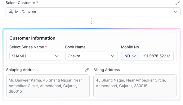 Instant invoicing
