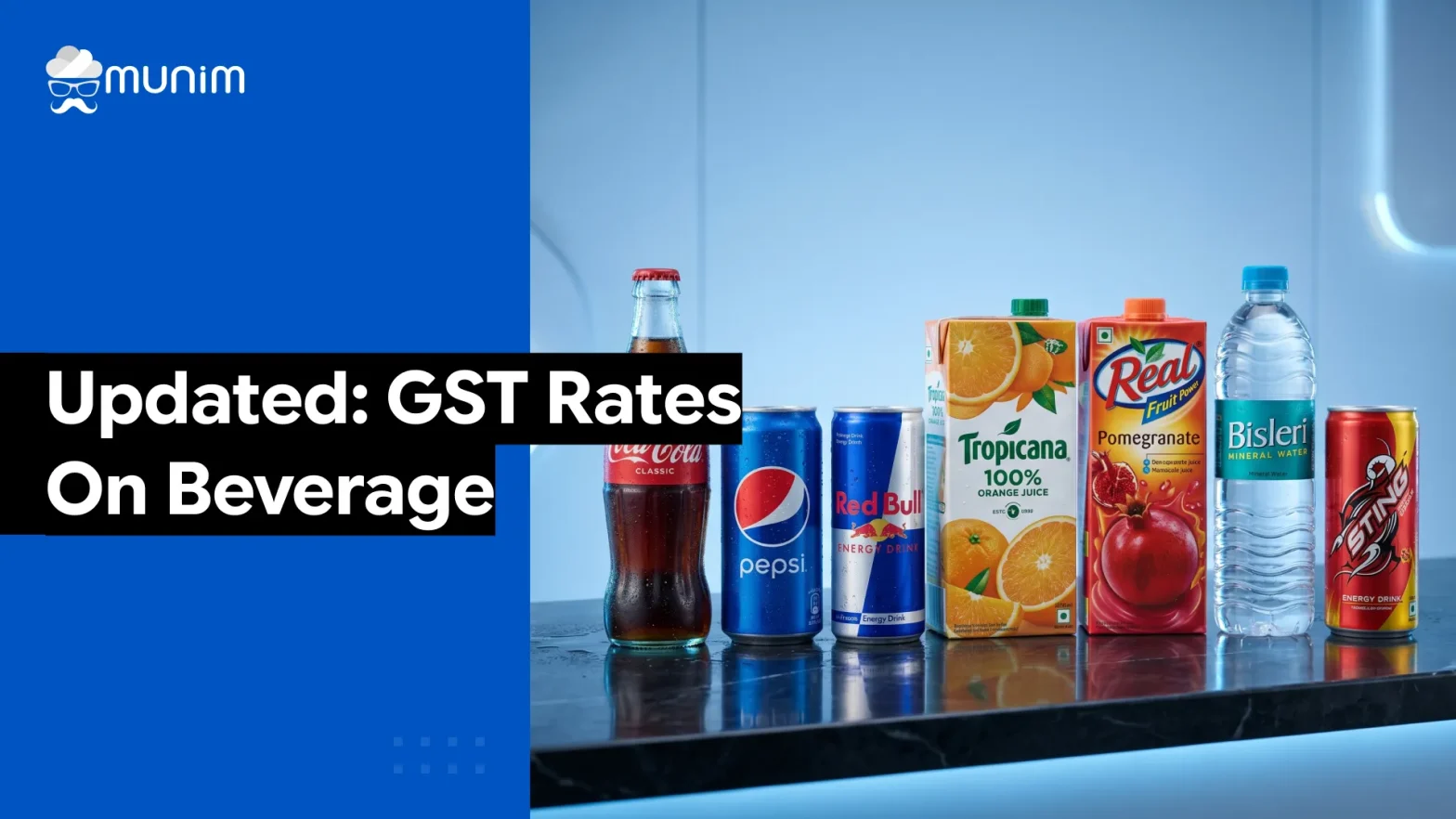 gst rates on beverages
