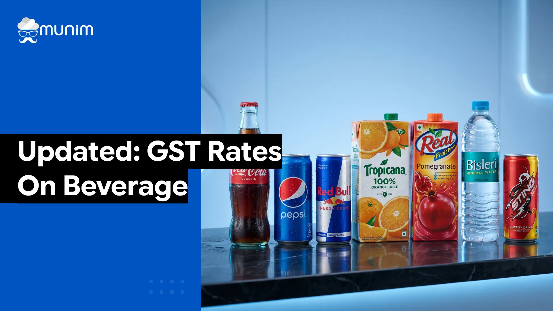 gst rates on beverages