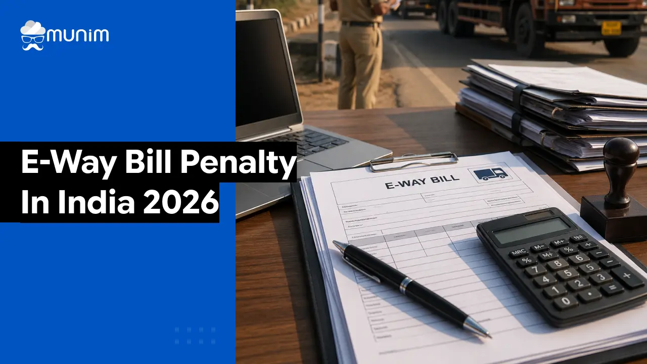 E-Way Bill Penalty in India 2026