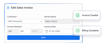 Edited invoice