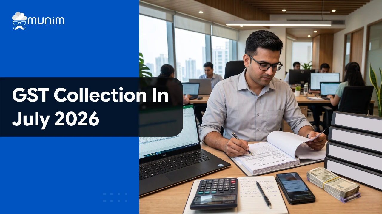 GST collection in July 2026