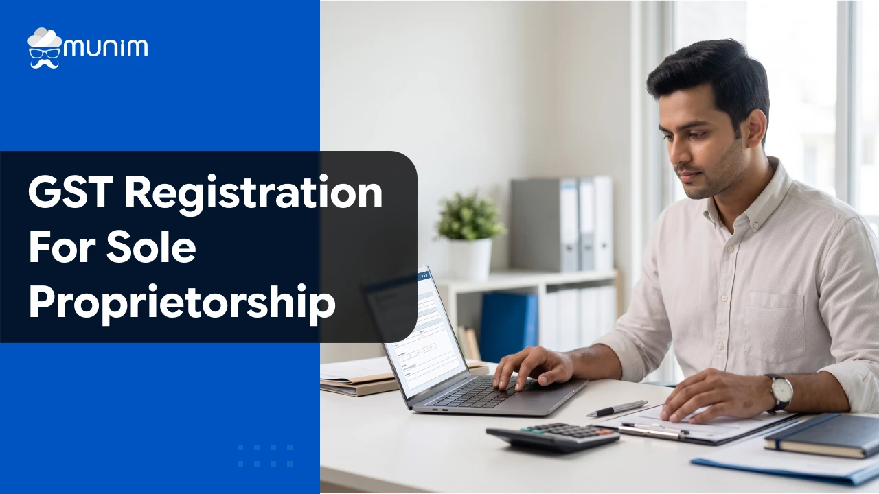 GST Registration for Sole Proprietorship
