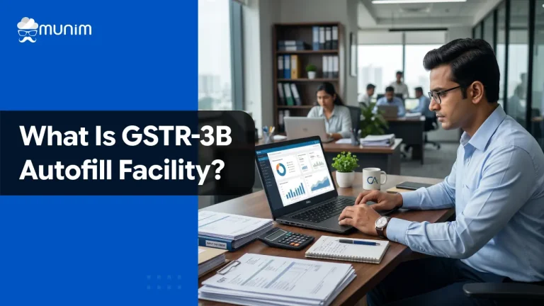 GSTR-3B Autofill Facility
