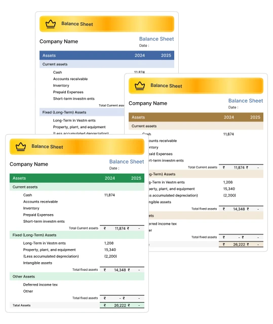 Build Confidence with Premium Balance Sheet Reports